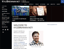 Tablet Screenshot of kylebrennan.net